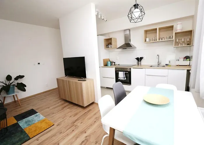 Lägenhet - In The Center - Private Parking - Klimatizacia